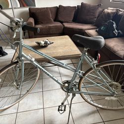 Univega Vintage Touring Bike And Training Stand