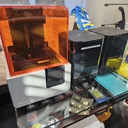Formlabs Form 2 3D Printer With Wash And Cure Unit Set All 3 For $600