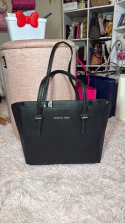 Michael Kors Jet Set Tote Bag – Black