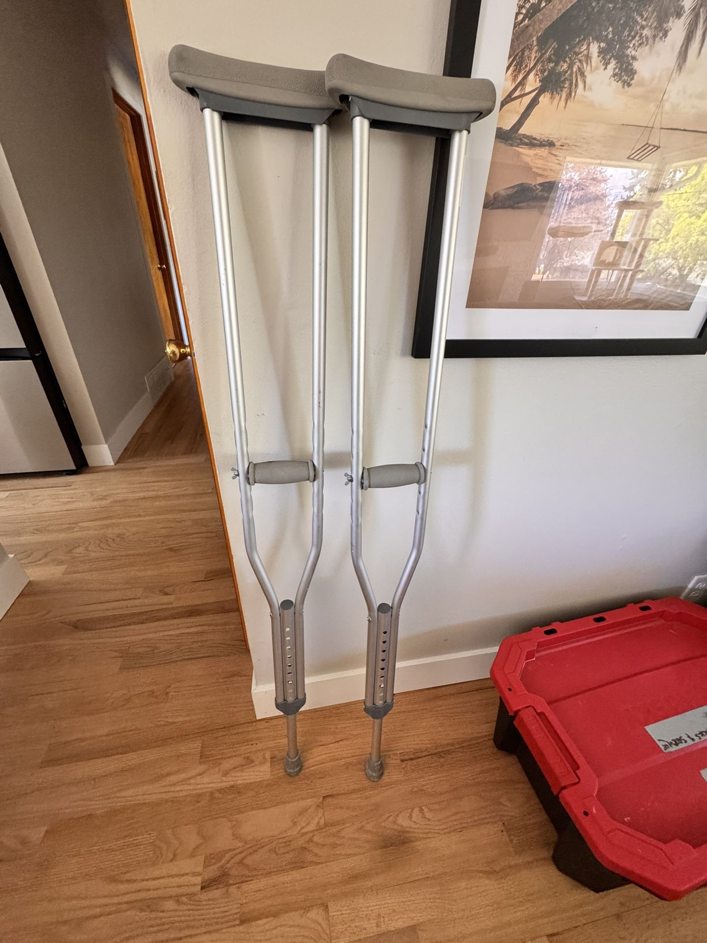 Adult crutches