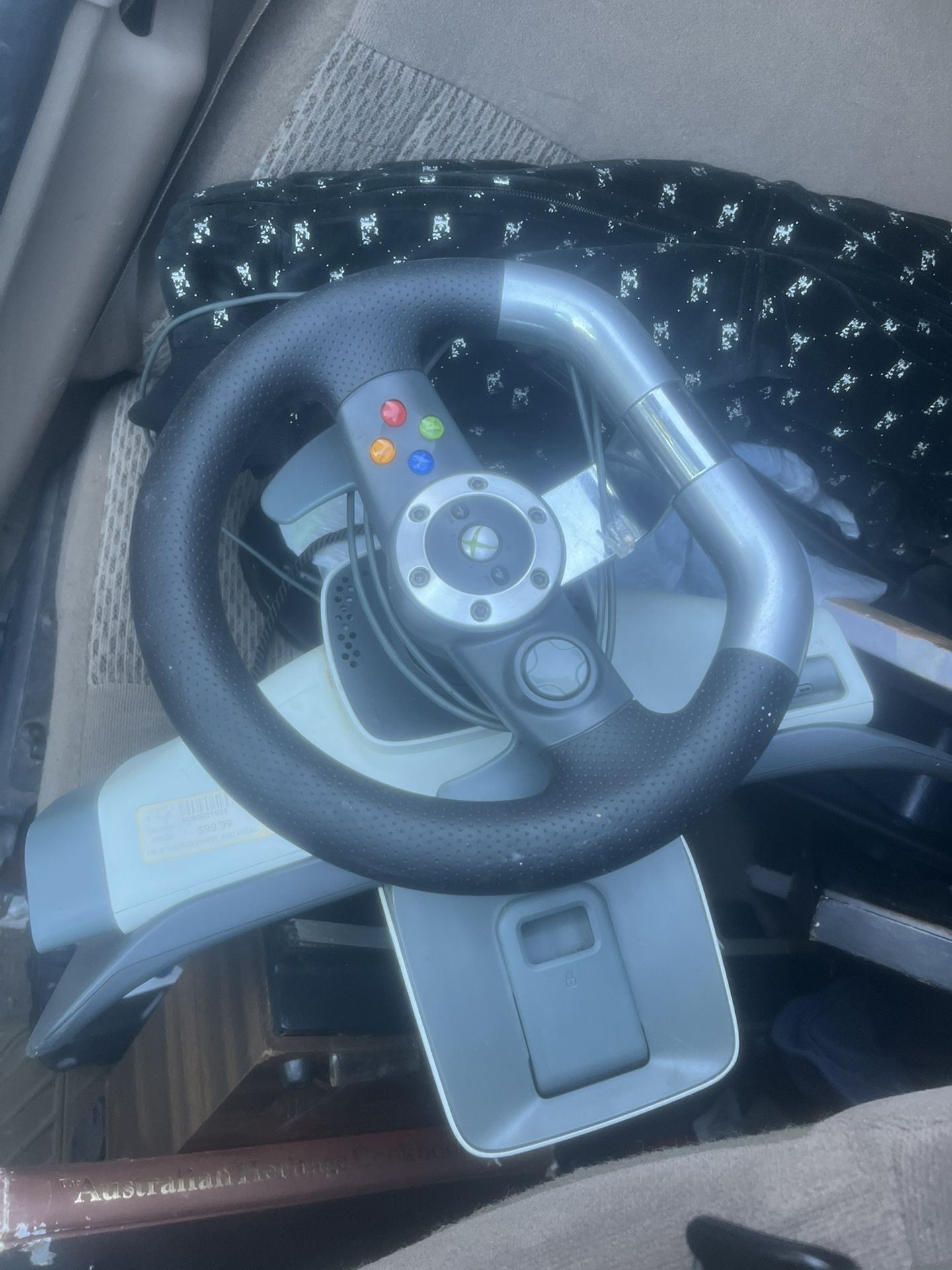 Xbox 360 steering wheel