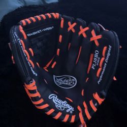 rawlings baseball glove 10 inch brand new never really used it as a kid