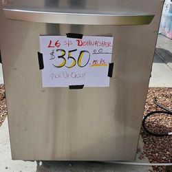 S/S  L.G  Dishwasher 