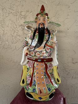 Chinese Fu Lu Shou Feng - Shui Gods Set of Three 