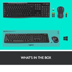 Keyboard and mouse combo. Wireless