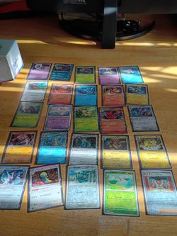 Pokemon card collection found cleaning out a storage locker not my sort of thing 75th Ave Indian School serious buyers only please