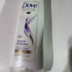 Dove Conditioner.