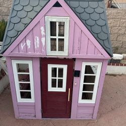 Pink Doll House & Outdoor Play House