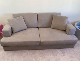 Luxury down feather couch