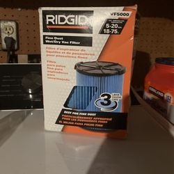 Ridgid Vacuum Filter