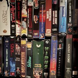 Hundreds Of Classic VHS Movies
