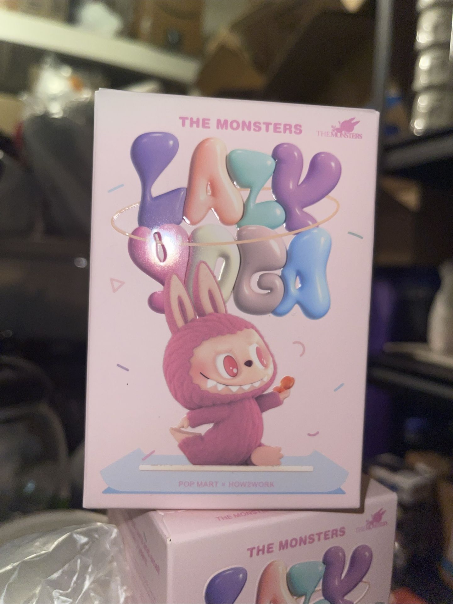 POPMART THE MONSTERS Labubu Lazy Yoga Series Figure BLIND BOX