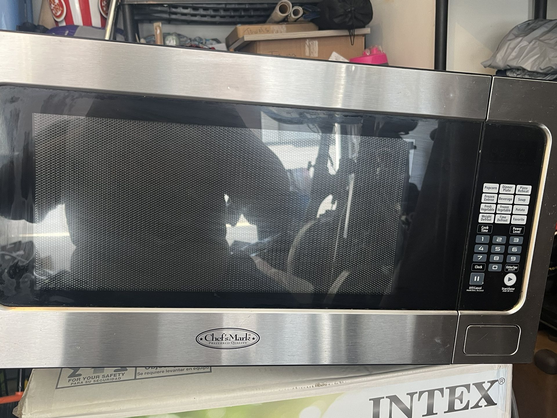 Chef Marks Microwave (Silver)