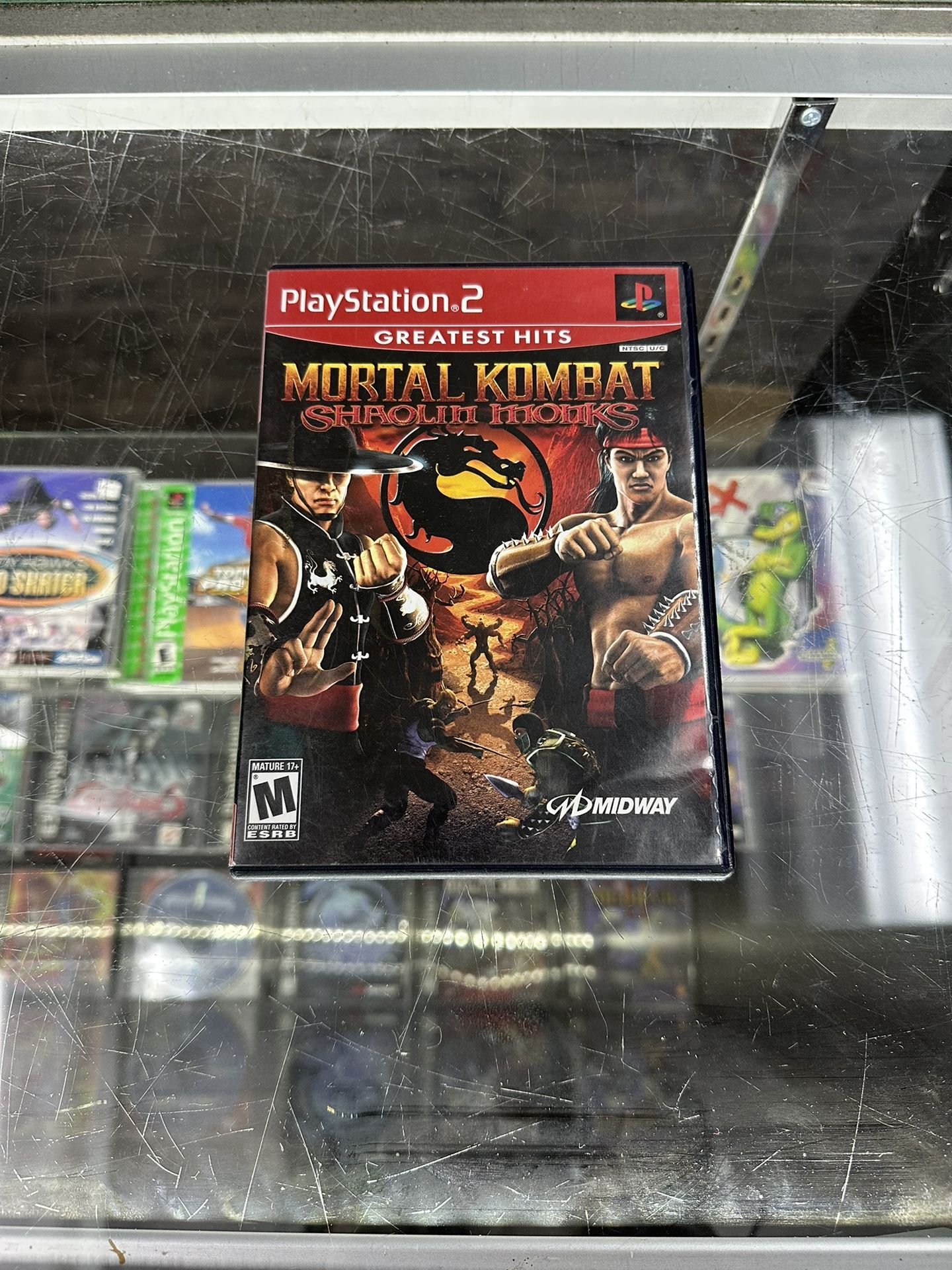 mortal kombat shaolin monks(PS2)