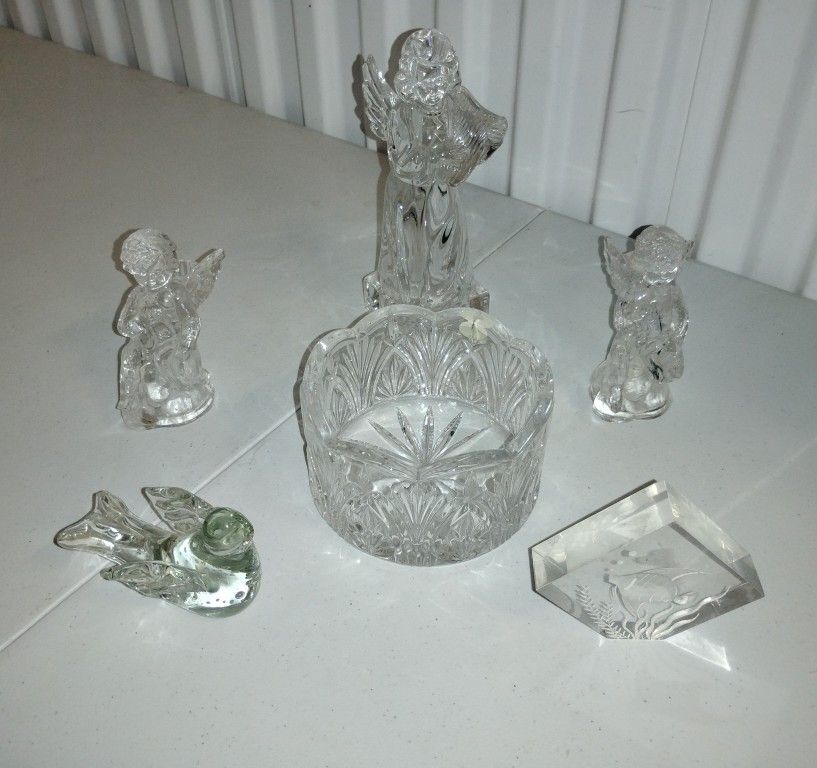 Crystal Figurine Set