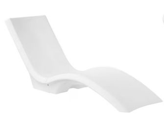 Member's Mark White Pool Lounger