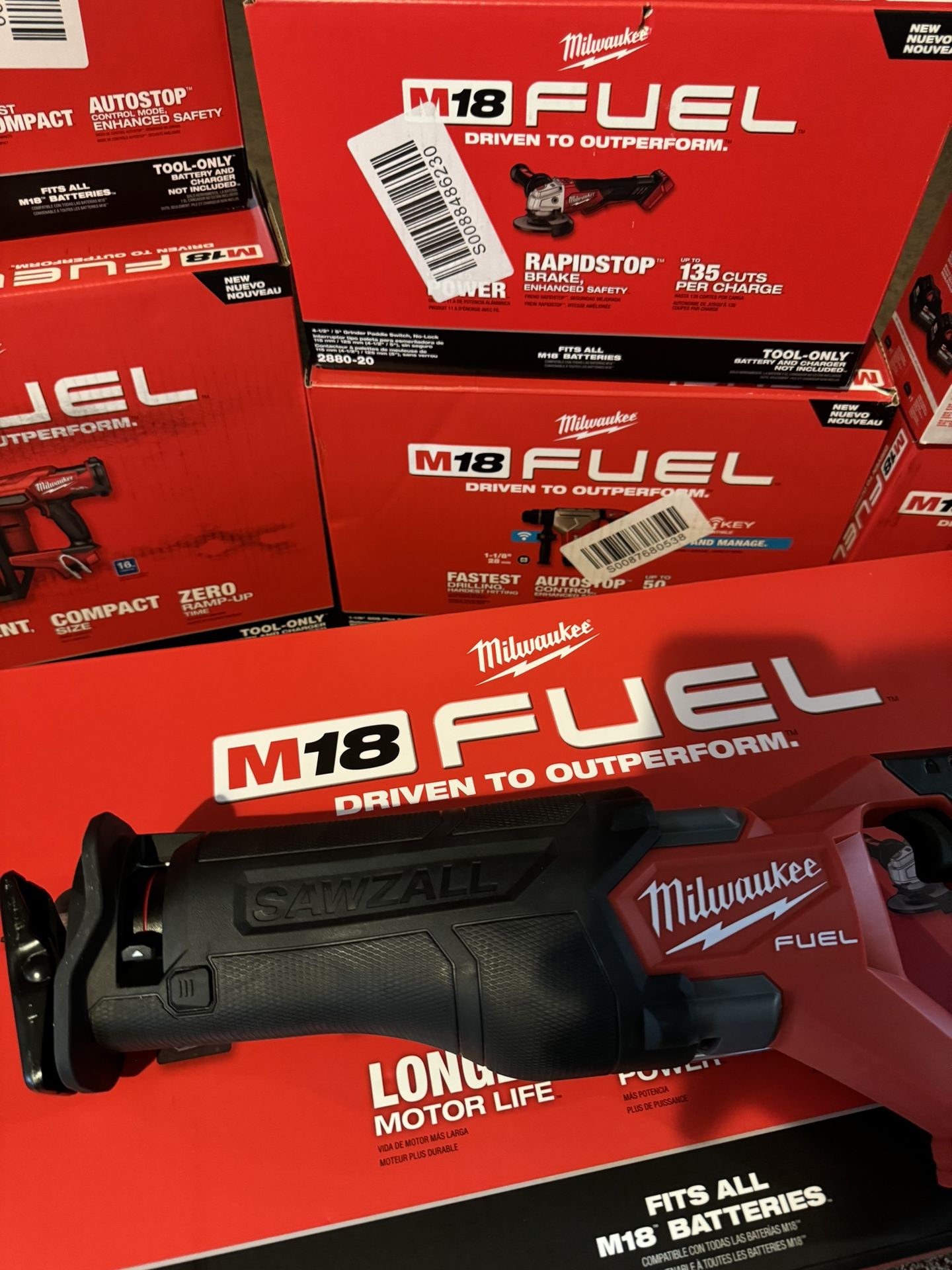 Milwaukee Brushless power tools  M18 FUEL ALL BRAND NEW  dewalt ryobi bosch makita