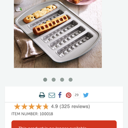 Pampered Chef Waffle Pan