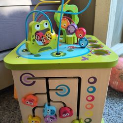 Hape Country Critters Wooden Activity Play Cube