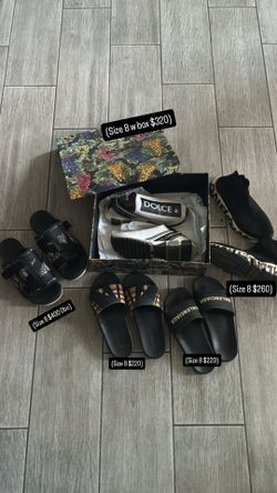 All authentic size 8