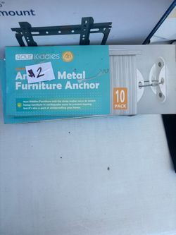 4our Kiddies Metal Furniture Anchor 10 Pack