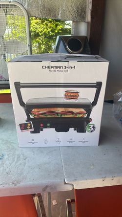  Press Grill 3-in1