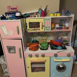 Kitchen play For Kids - Wood With Toys