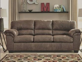 New Plush Reclining Sofa
