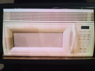 Whirlpool working microwave