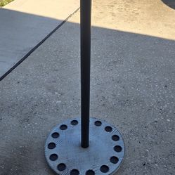 Fishing rod holder.