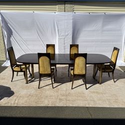 Mastercraft 122 Inch Masterpiece Burlwood Table 