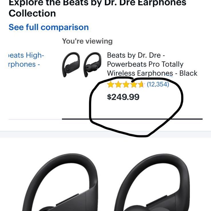 Power Beat Pro Wireless Earphones