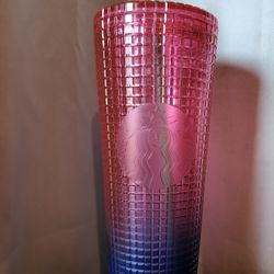 Starbucks Pink & Purple disco Venti Tumbler