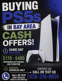 Buying PS5s in the Bay Area