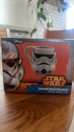Antique Star Wars ceramic sculpted mug