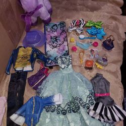 Barbie Clothes And Accessories, Mini Purple Lil Pony 