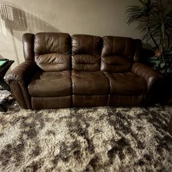 Sofá Recliner And Loveseat Recliner 