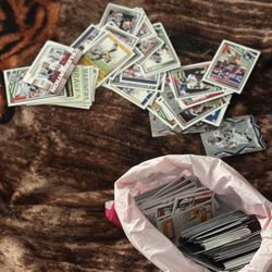 Football And Baseball Cards Collection 