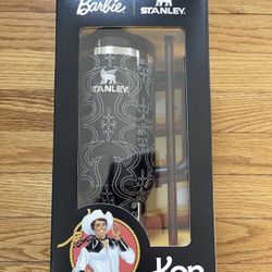 Barbie x Stanley Collab 80s Western Ken Tumbler 40oz Quencher