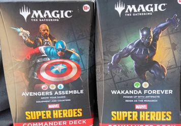 Magic the gathering Marvel Commander box