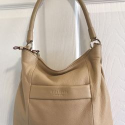 KATE SPADE TAN LEATHER HANDBAG 