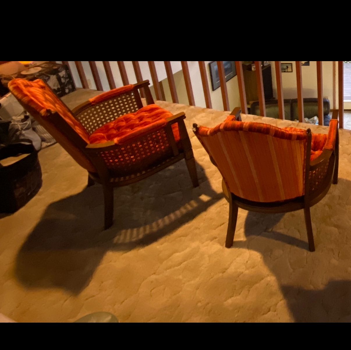 Sale Pending: Vintage Chairs Set Of Two Chairs $75 Each