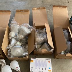 Lot Of Light Bulbs Flood Light