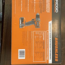 Ridgid Brushless Drill