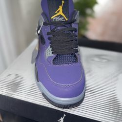 Jordan 5 purple trainers. Size US 8.5 #sneakers #kicks