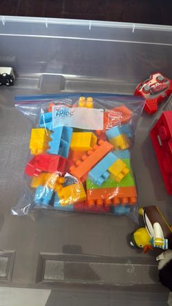 Blocks ( foam shapes, mega blocks, )