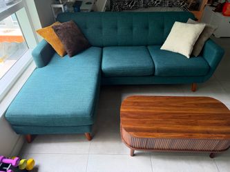 City Furniture 3 seater Green Couch - Great conditon