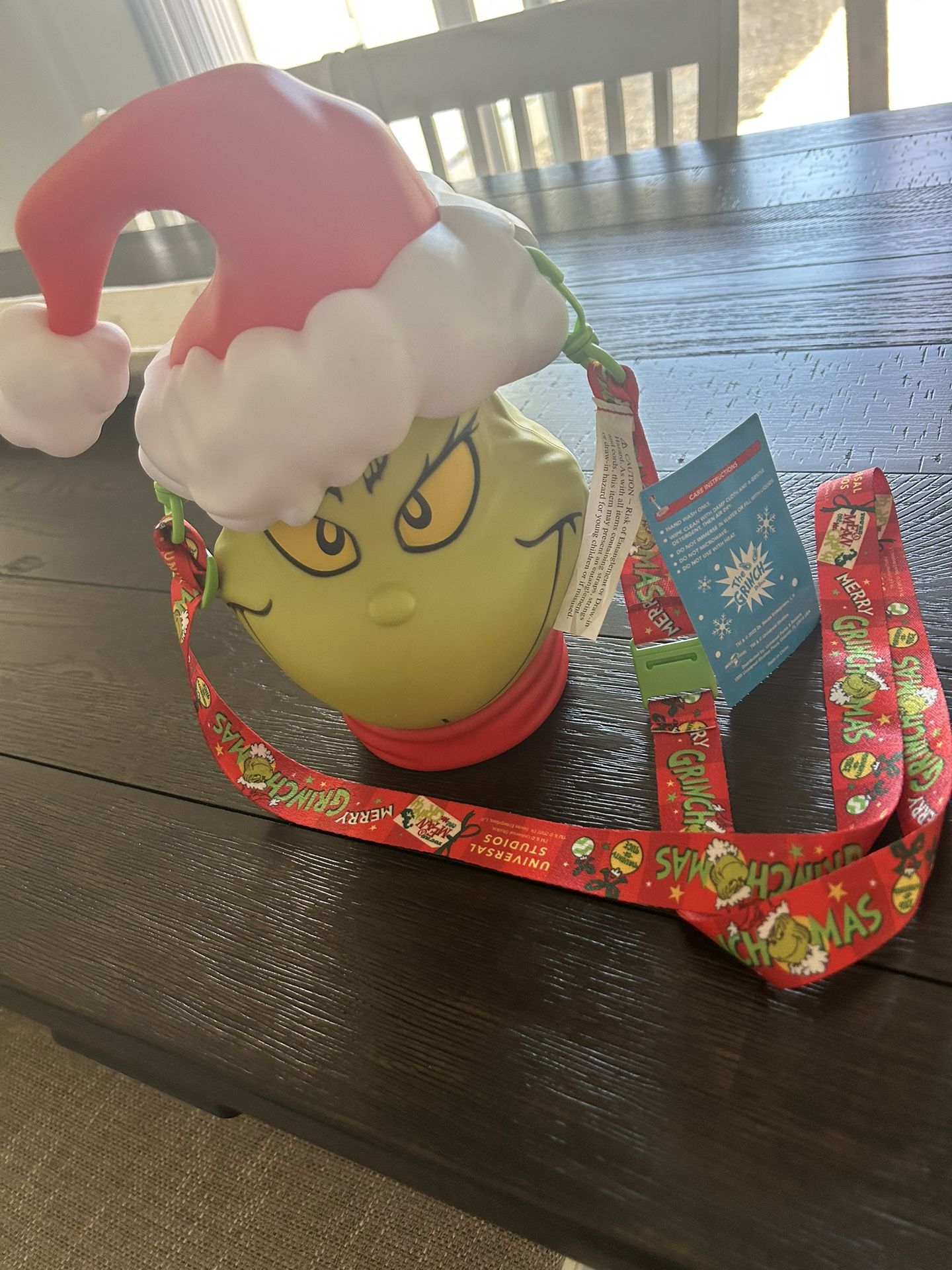 Grinch Popcorn Bucket (Grinchmas Event 2022)