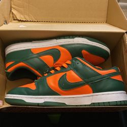 Miami Hurricanes dunk, Nike, Size10.5