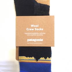 Patagonia Wool Socks Size XL Crew Hiking Casual